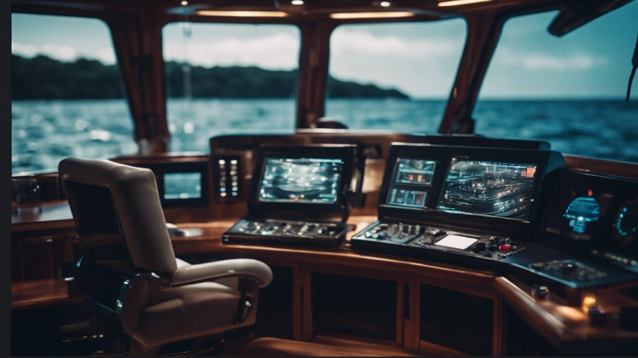 Di Ronco • Technology descriptive image about smart boat