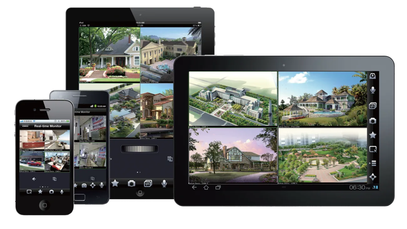 Di Ronco • Technology descriptive image about surveillance systems